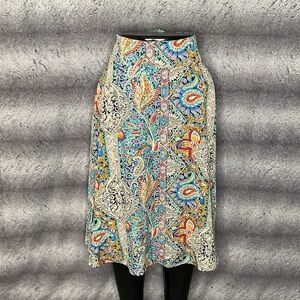 Colorful Paisley Women's Skirt